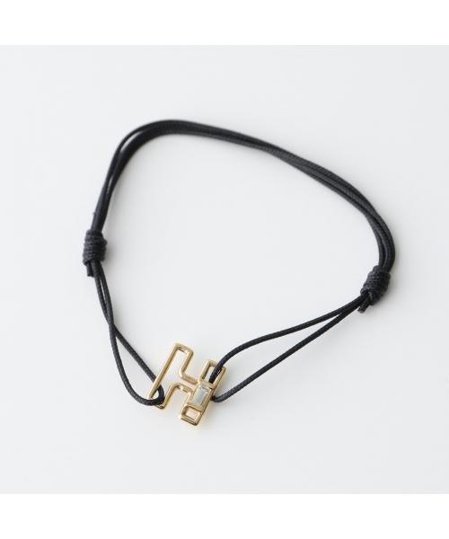 アリータ ALIITA ALIITA ブレスレット LETRA CORD BRACELET イニシャル （Y/YELLOW-GOLD/BLACK） Y/YELLOW-GOLD/BLACK