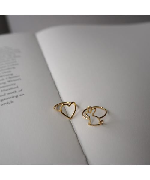 アリータ ALIITA ALIITA リング CORAZON PURO RING （YELLOW-GOLD-9KT） YELLOW-GOLD-9KT