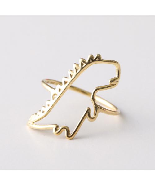 アリータ ALIITA ALIITA リング DINO PURO RING （YELLOW-GOLD-9KT） YELLOW-GOLD-9KT