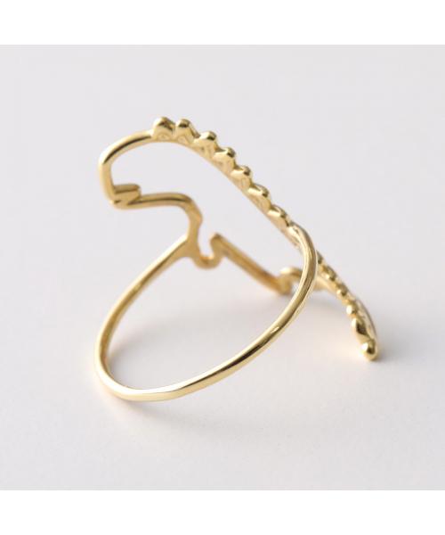 アリータ ALIITA ALIITA リング DINO PURO RING （YELLOW-GOLD-9KT） YELLOW-GOLD-9KT