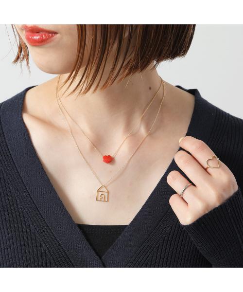 Alita ALIITA ALIITA Necklace MINI CORAZON LIPSTICK RED NECKLACE