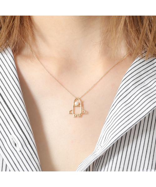 アリータ ALIITA ALIITA ネックレス NAVE ESPACIAL PERLA NECKLACE ROLO （YELLOW-GOLD-9KT） YELLOW-GOLD-9KT
