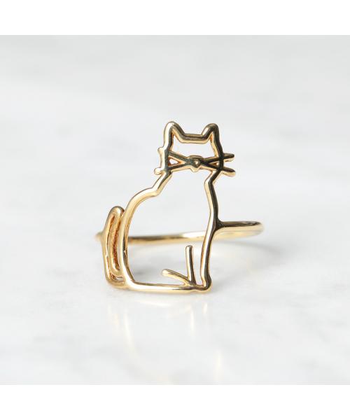 アリータ ALIITA ALIITA リング MIAU RING キャット （YELLOW-GOLD-9KT/ゴールド） YELLOW-GOLD-9KT/ゴールド