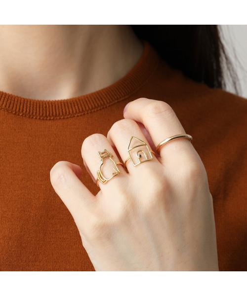 アリータ ALIITA ALIITA リング MIAU RING キャット （YELLOW-GOLD-9KT/ゴールド） YELLOW-GOLD-9KT/ゴールド