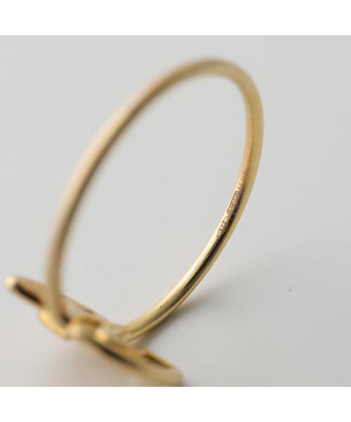 アリータ ALIITA ALIITA リング LETRA RING 指輪 イニシャル （K-AM.V/J1000/YELLOW-GOLD） K-AM.V/J1000/YELLOW-GOLD