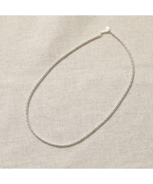 ハルポ HARPO HARPO ネックレス Boule Disc Necklace 18/3 45cm/18inch/3mm （シルバー） シルバー