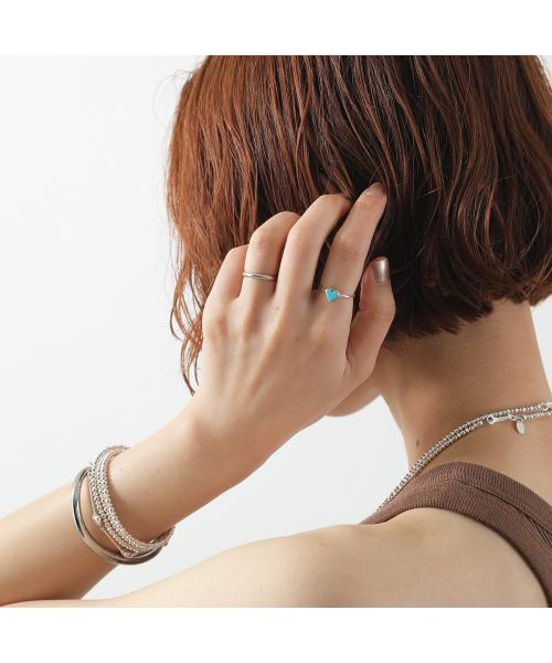 ハルポ HARPO HARPO リング turquoise heart ring ターコイズ ハート （シルバー×ブルー） シルバー×ブルー