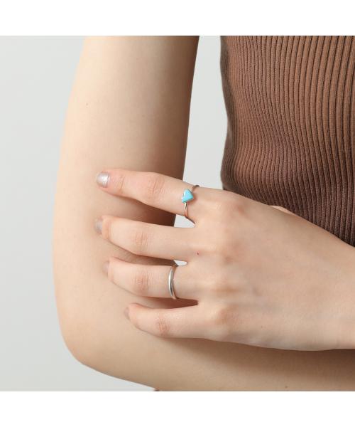 ハルポ HARPO HARPO リング turquoise heart ring ターコイズ ハート （シルバー×ブルー） シルバー×ブルー