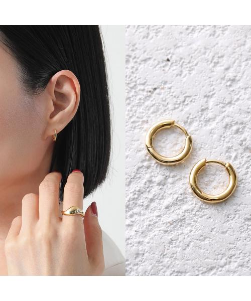 マリア ブラック MARIA BLACK MARIA BLACK フープピアス Marco 8 Huggie 100759YG-PAIR （Gold/ゴールド） Gold/ゴールド