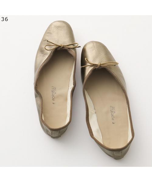 Porselli PORSELLI Flat Pumps DS PELLE leather Ballet Shoes