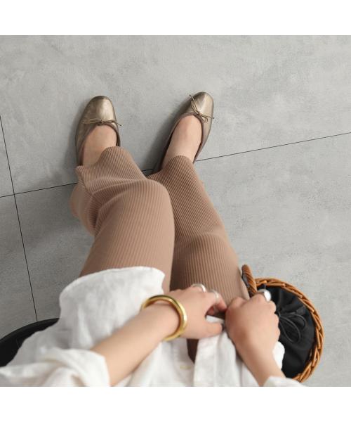 Porselli PORSELLI Flat Pumps DS PELLE leather Ballet Shoes