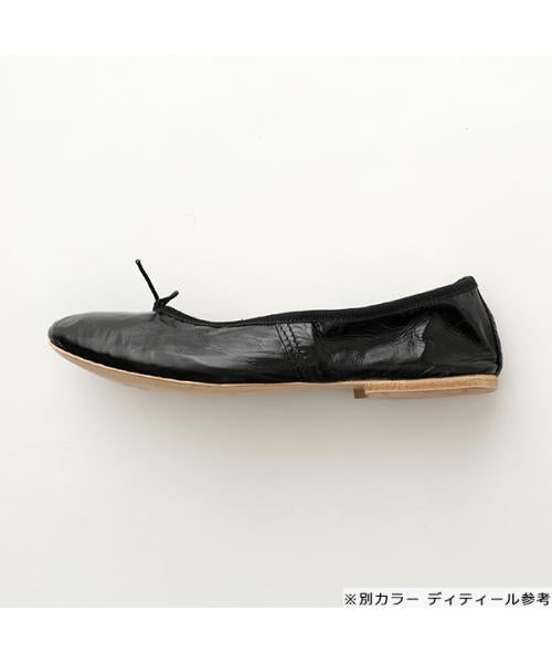 ポルセリ Porselli PORSELLI フラットパンプス DS PELLE レザー バレエシューズ （17/ORO/ゴールド） 17/ORO/ゴールド