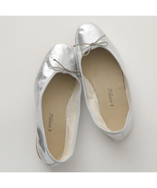 Porselli PORSELLI Flat Pumps DS PELLE leather Ballet Shoes