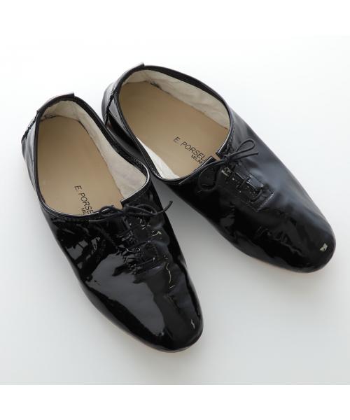 ポルセリ Porselli PORSELLI フラットシューズ JAZZ パテント レザー （29/ブラック） 29/ブラック