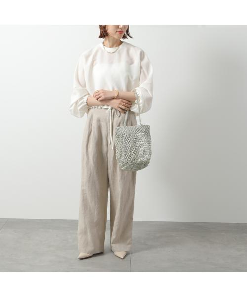 ザバグマティ The Bagmati BAGMATI ハンドバッグ 170805M メッシュバッグ 鞄  （WHITE/GOLD/ホワイト） WHITE/GOLD/ホワイト