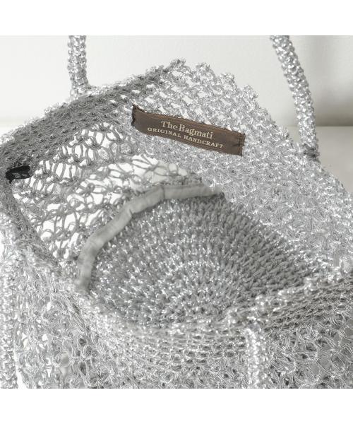 ザバグマティ The Bagmati BAGMATI ハンドバッグ 170805M メッシュバッグ 鞄  （WHITE/GOLD/ホワイト） WHITE/GOLD/ホワイト