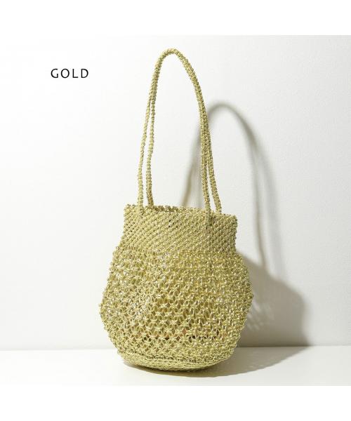 ザバグマティ The Bagmati BAGMATI ハンドバッグ 170805M メッシュバッグ 鞄  （WHITE/GOLD/ホワイト） WHITE/GOLD/ホワイト