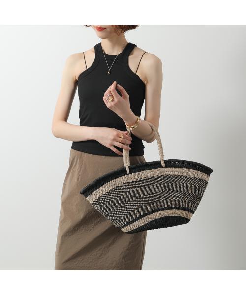 ザバグマティ The Bagmati BAGMATI かごバッグ BBK25-SS16 バケット トート マルチ柄 （NATURAL-BLACK/ブラック他） NATURAL-BLACK/ブラック他