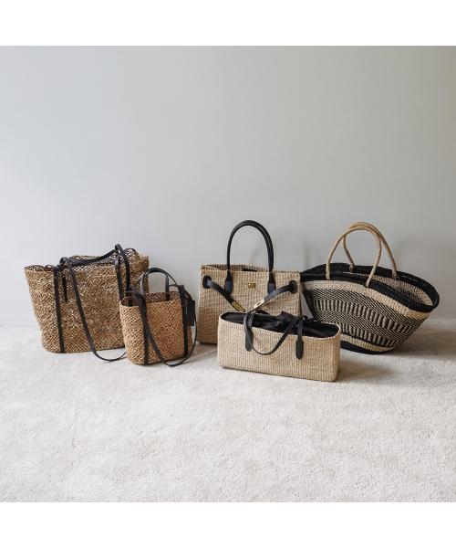 ザバグマティ The Bagmati BAGMATI かごバッグ BBK25-SS16 バケット トート マルチ柄 （NATURAL-BLACK/ブラック他） NATURAL-BLACK/ブラック他