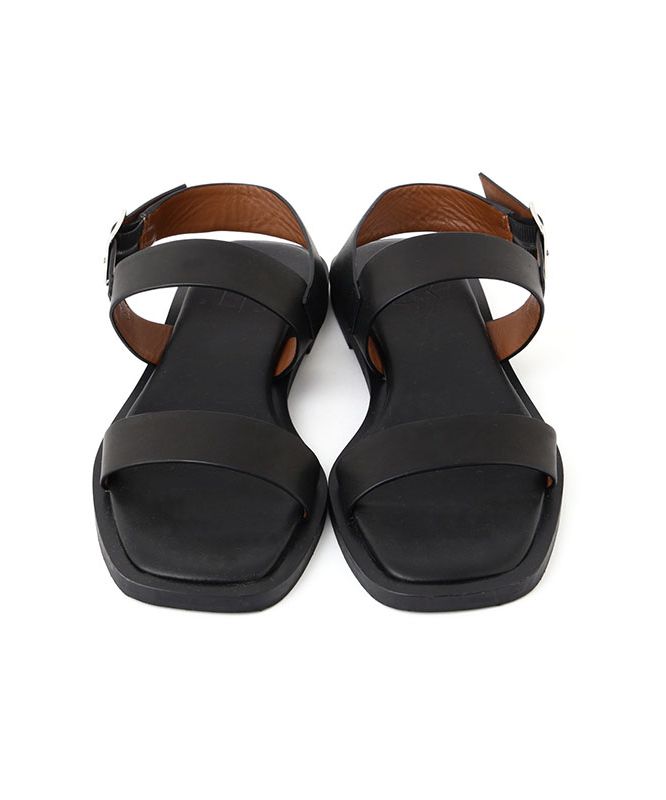 'ETRE TOKYO Double Strap Leather Sandals'