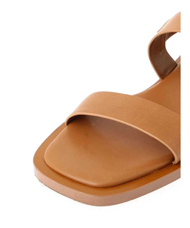 'ETRE TOKYO Double Strap Leather Sandals'