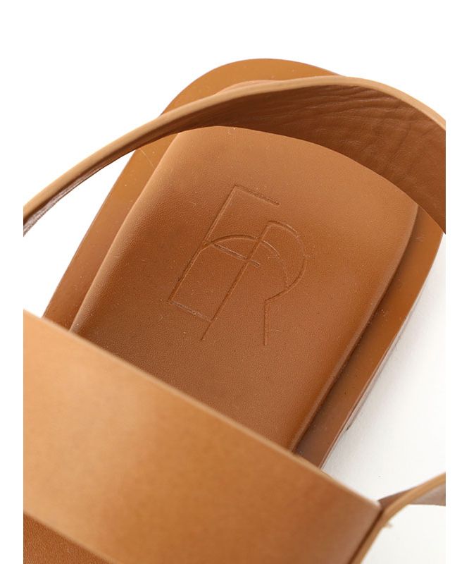 'ETRE TOKYO Double Strap Leather Sandals'