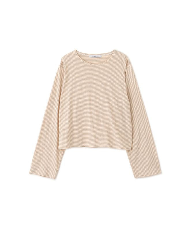 エトレトウキョウ ETRE' TOKYO コンパクトボーダートップス （BEIGE） BEIGE