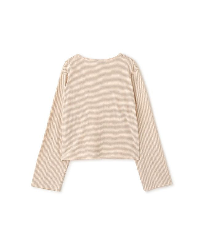 エトレトウキョウ ETRE' TOKYO コンパクトボーダートップス （BEIGE） BEIGE