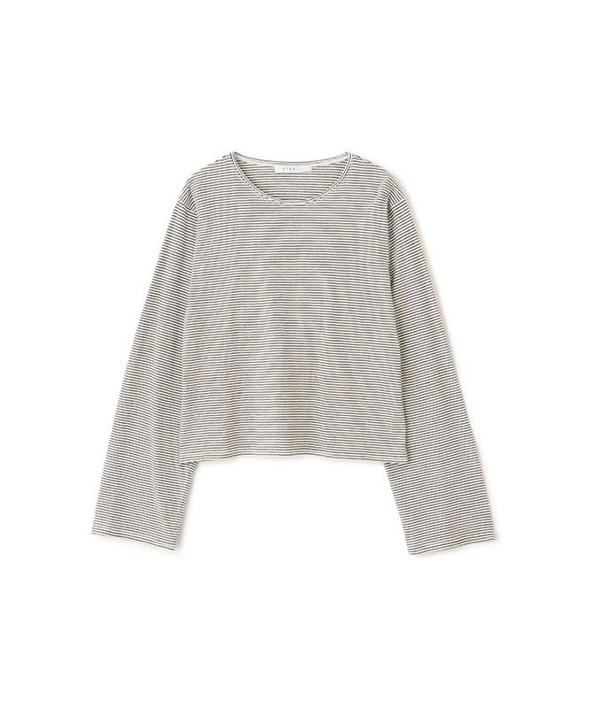 エトレトウキョウ ETRE' TOKYO コンパクトボーダートップス （BEIGE） BEIGE