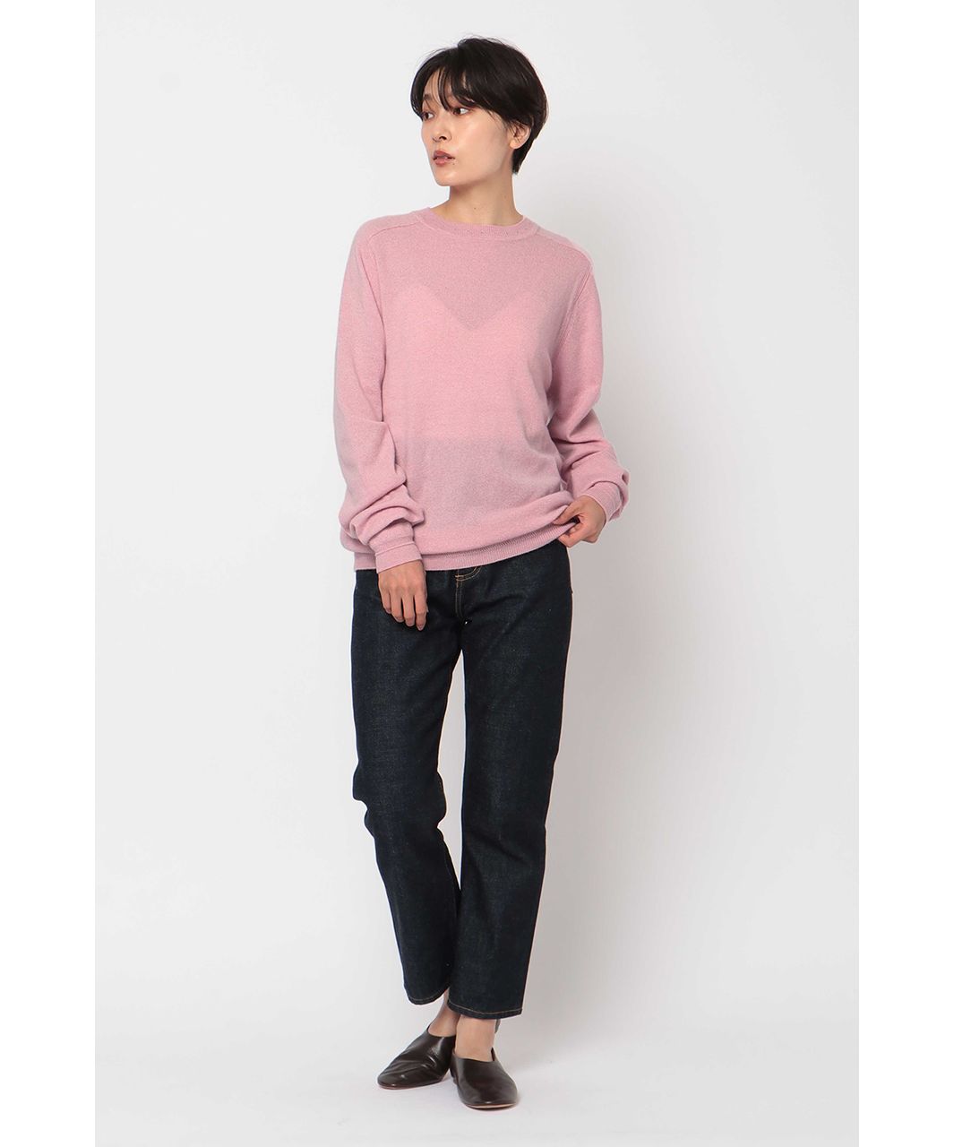 エトレトウキョウ ETRE' TOKYO Basicカシミヤプルオーバー （PINK） PINK