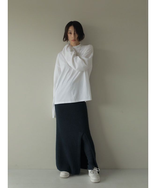 エトレトウキョウ ETRE' TOKYO モックネックロンTEE （IVORY） IVORY