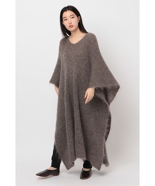 'ETRE TOKYO Wool Mohair Stole Poncho'