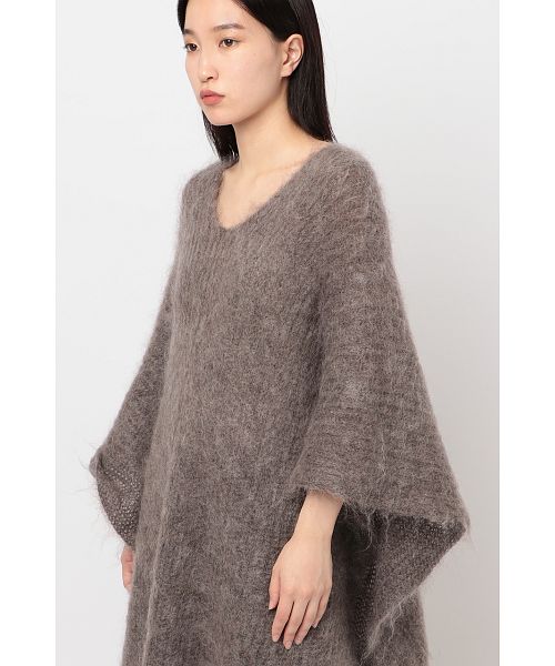 'ETRE TOKYO Wool Mohair Stole Poncho'