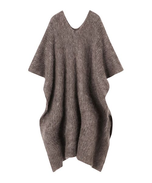 'ETRE TOKYO Wool Mohair Stole Poncho'