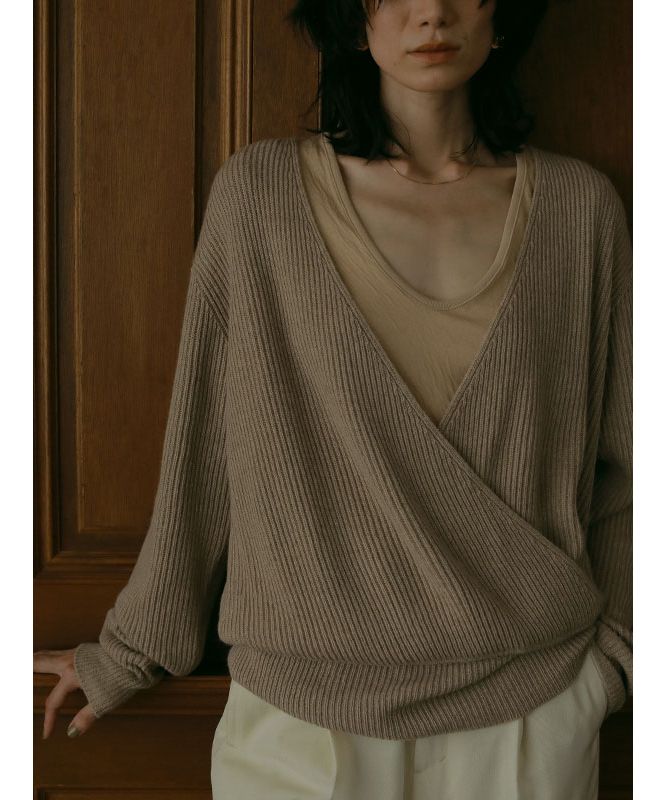 'ETRE TOKYO Cashmere Knit Pullover'