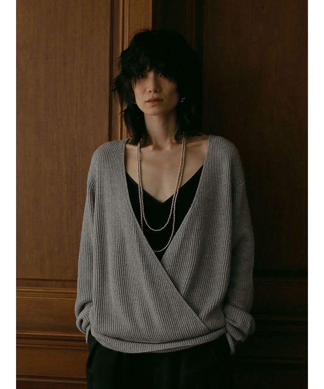 'ETRE TOKYO Cashmere Knit Pullover'