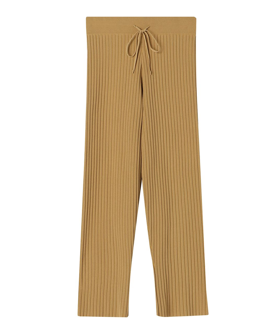 エトレトウキョウ ETRE' TOKYO ランダムリブニットパンツ （MUSTARD） MUSTARD