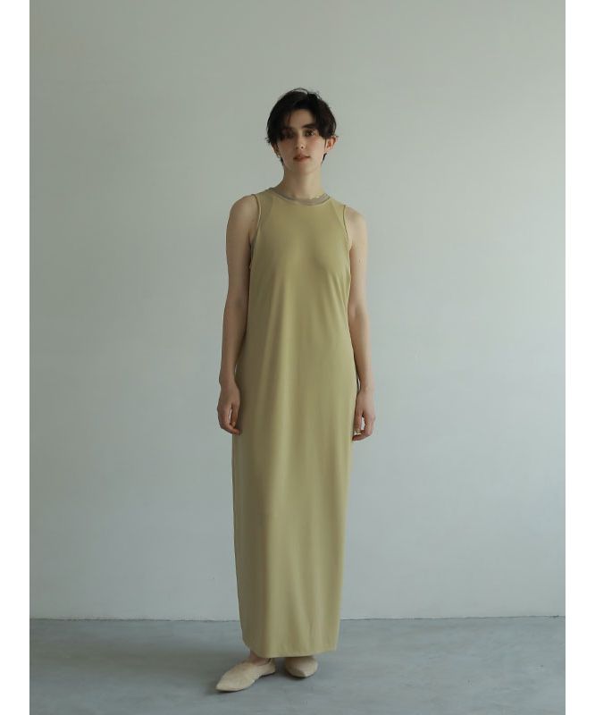 ETRE TOKYO Back Open Cut Eye Line One-Piece'