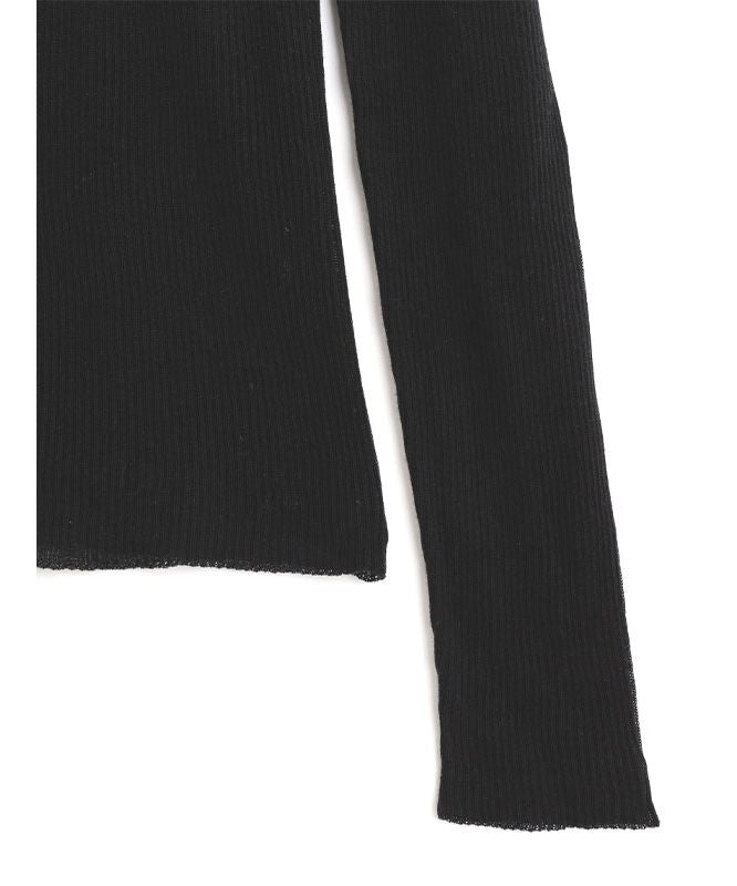 'ETRE TOKYO Shia Tight Rib Knit Pullover'