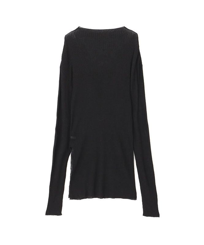 'ETRE TOKYO Shia Tight Rib Knit Pullover'