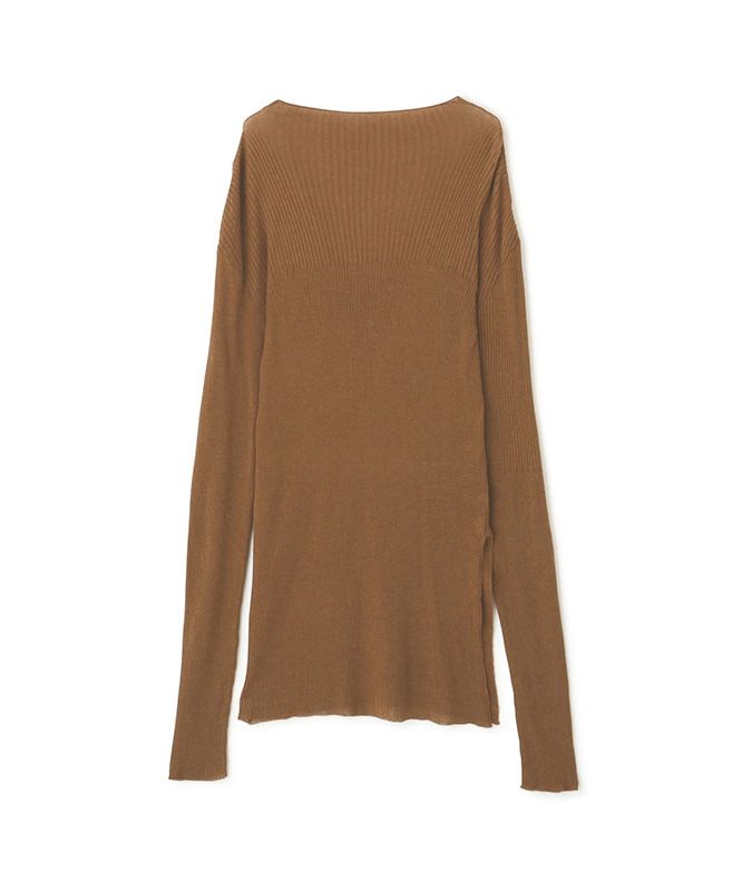 'ETRE TOKYO Shia Tight Rib Knit Pullover'