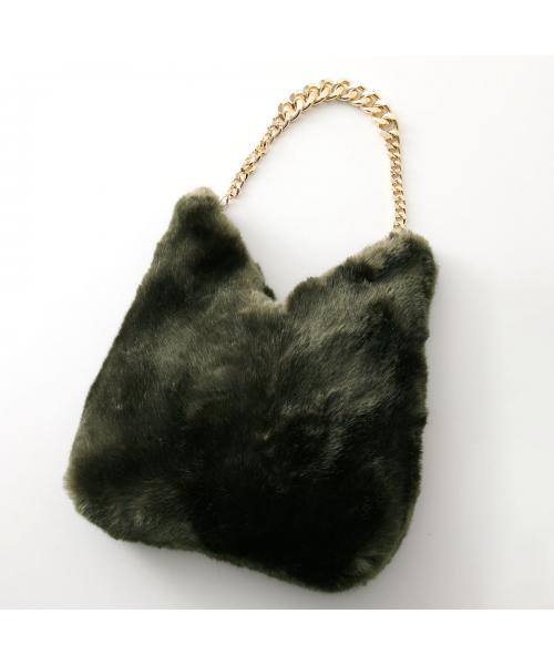 アポワンウテセ a point etc a point etc トートバッグ SAC LESLIE エコファー （KAKI/NOIR/カーキ） KAKI/NOIR/カーキ