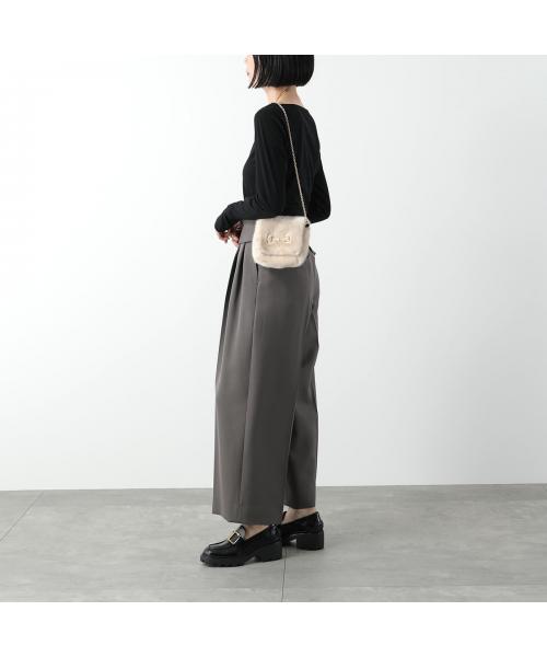 アポワンウテセ a point etc a point etc ショルダーバッグ SAC EMMA エコファー （BEIGE/GOLD/ベージュ） BEIGE/GOLD/ベージュ