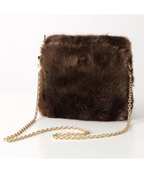 アポワンウテセ a point etc a point etc ショルダーバッグ SAC EMMA エコファー （BEIGE/GOLD/ベージュ） BEIGE/GOLD/ベージュ