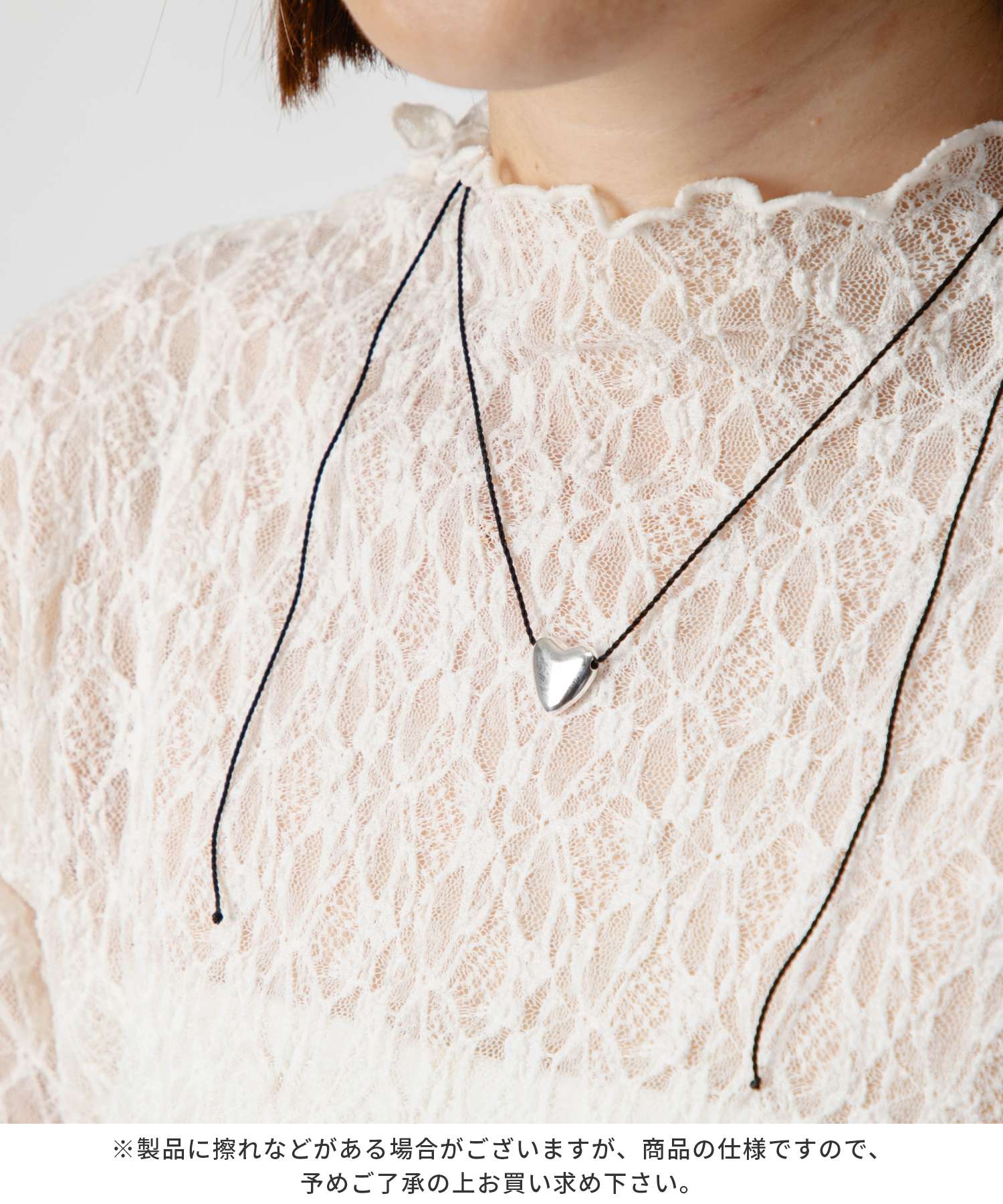 アニカイネズ ANNIKA INEZ アニカイネズ ANNIKA INEZ Mini Heart Necklace ミニ ハート 587 MINI ネックレス レディース アクセサリー シルバー （SILVER/シルバー） SILVER/シルバー
