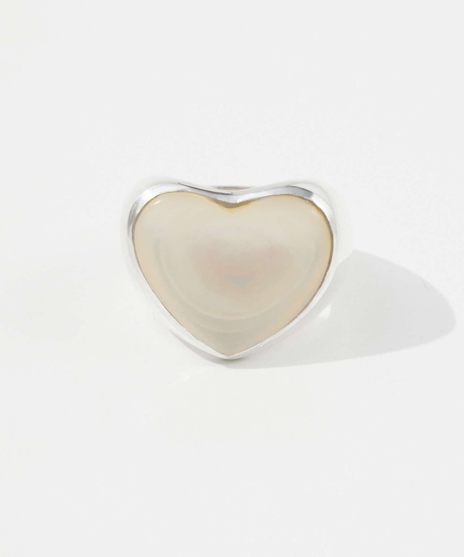 アニカイネズ ANNIKA INEZ アニカイネズ ANNIKA INEZ Bigger Pearl Heart Ring ビッグ パール ハート R176 LRG リング 指輪 レディース アクセサリー シルバー （MOTHER OF PEARL/マザーオブパール） MOTHER OF PEARL/マザーオブパール