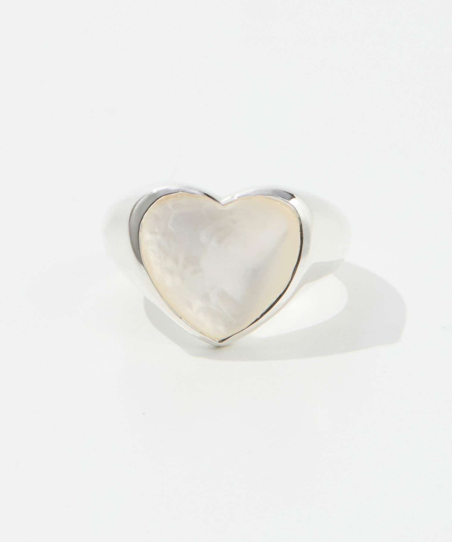 アニカイネズ ANNIKA INEZ アニカイネズ ANNIKA INEZ Mother of pearl heart ring マザーオブパール ハート R157 SML リング 指輪 レディース アクセサリー シルバー （MOTHER OF PEARL/マザーオブパール） MOTHER OF PEARL/マザーオブパール