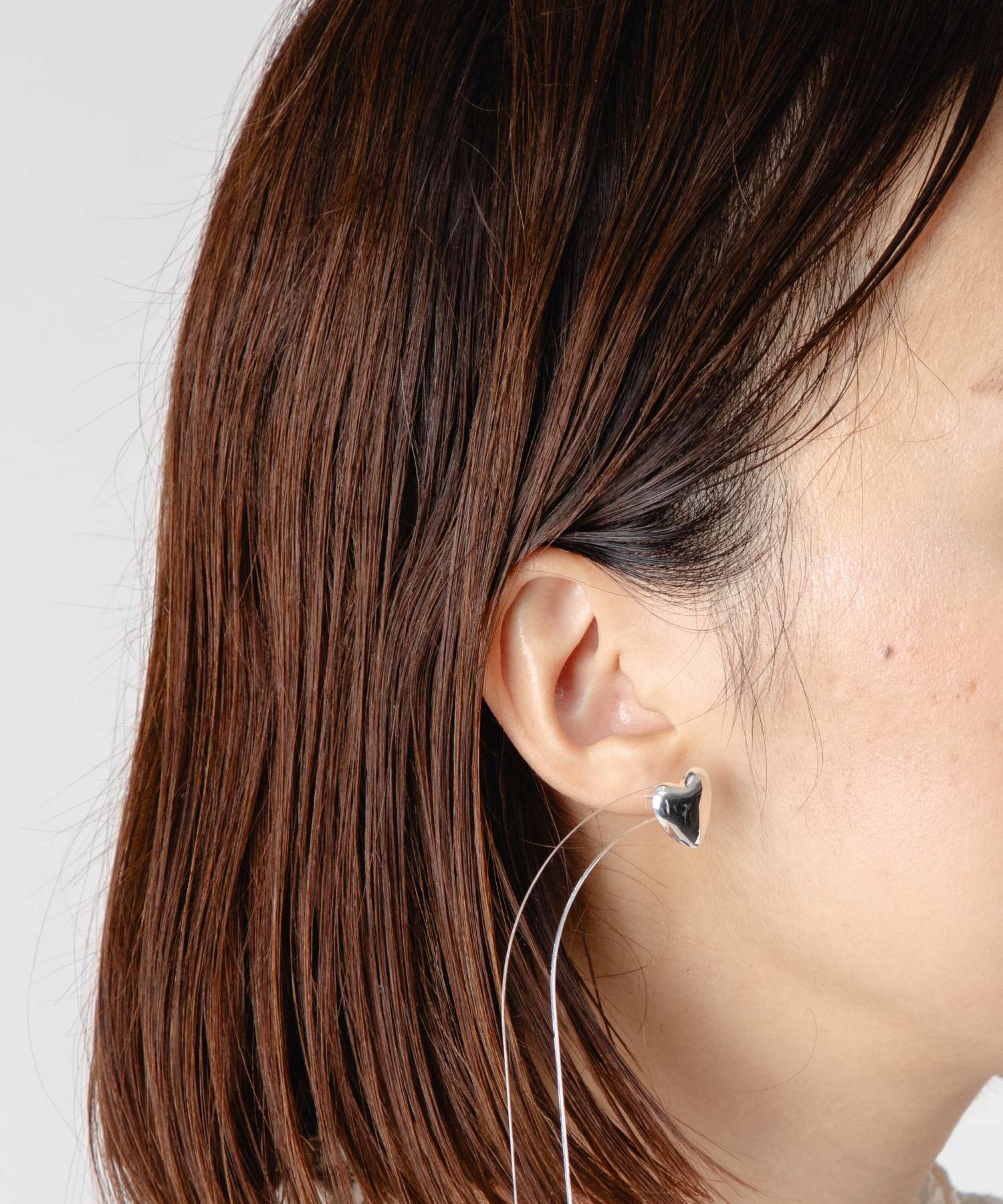 アニカイネズ ANNIKA INEZ アニカイネズ ANNIKA INEZ Mini Heart Studs ミニ ハート スタッズ E1008 ピアス レディース アクセサリー シルバー （SILVER/シルバー） SILVER/シルバー