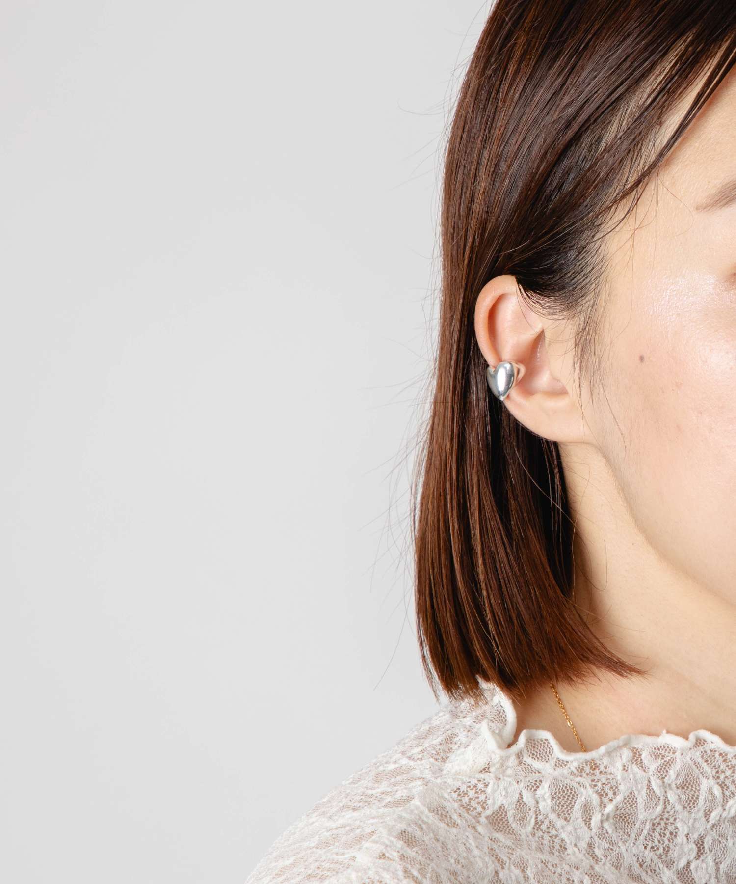 アニカイネズ ANNIKA INEZ アニカイネズ ANNIKA INEZ Heart Earcuff ハート E961 イヤーカフ レディース アクセサリー シルバー （SILVER/シルバー） SILVER/シルバー