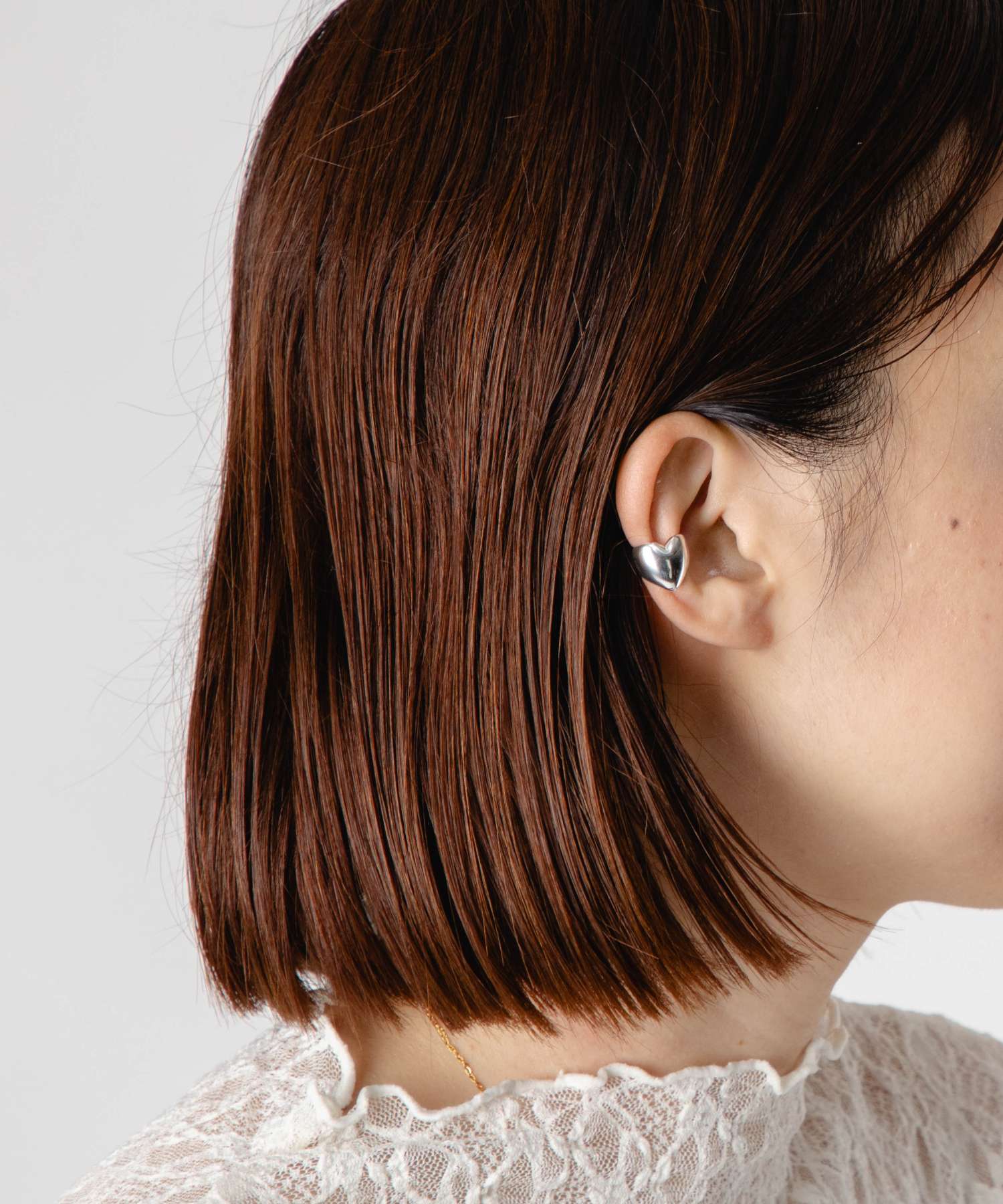 アニカイネズ ANNIKA INEZ アニカイネズ ANNIKA INEZ Heart Earcuff ハート E961 イヤーカフ レディース アクセサリー シルバー （SILVER/シルバー） SILVER/シルバー